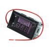 Индикатор заряда аккумулятора с LED-индикатором и вольтметром 12-60V (0.56