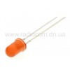 Светодиод  5мм оранжевый диффузный  30мКд 5013ED-E