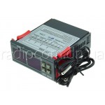 Терморегулятор цифровой DC24V STC-3008 двухканальный в корпусе приборном