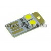 USB фонарик-плата(белая) 2LED 5050 холодный свет Модуль